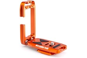 3 Legged Thing Ellie PD Short Universal Camera L-Bracket - PD V3 Capture Compatible L-Bracket for Use with Multiple Camera Makes and Models with Shorter Base - Copper (ELLIE-PD-S-C)