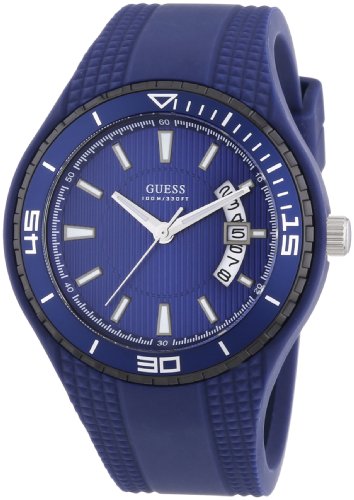 Guess Unisex-Armbanduhr Analog Quarz Silikon W95143G4 Guess Unisex-Armbanduhr Analog Quarz Silikon W95143G4
