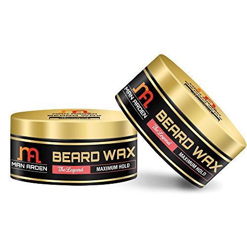Man Arden Beard & Mustache Wax - The Legend (Medium to Strong Hold) 50gm - No Mineral Oil/Sulphate (Pack Of 2) RS.824 (25.00% Off) - Amazon