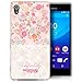 Produktbild Zanasta Designs Schutzhülle Sony Xperia M4 Aqua Hülle Silikon Case Cover Slim Silikonhülle Motiv Simple Life