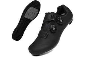 MEIJU Mateju Cycling Shoes Mens and Women, Breathable Non-Slip No-Lock Indoor Bicycle Shoes, Unisex Sneaker Rubber Sole Bike Shoes, Outdoor Sports Riding Shoes