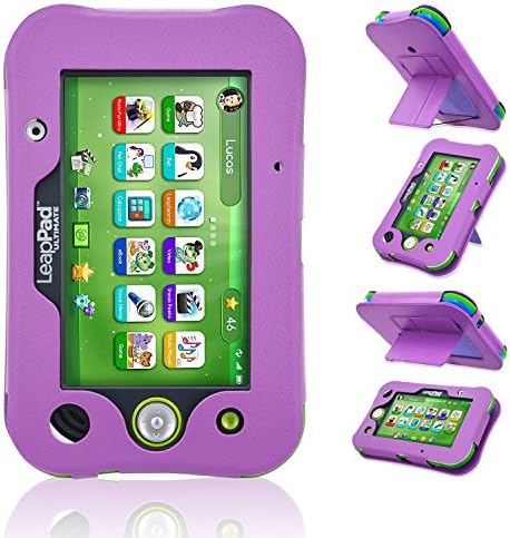 LeapPad Ultimate Case, ACdream Leather Tablet Case for LeapPad ACdream Kids Learning Tablet(2017 release), (Purple)