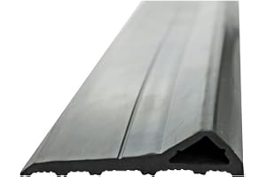 HÖRMANN Stormtröskel (garageportstätning, tätning för garagetursgrind, svart, 6 m, set mot vind och vatten) 4015952