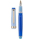 Hongdian 6013 - Penna stilografica nera opaca, pennino extra fine con