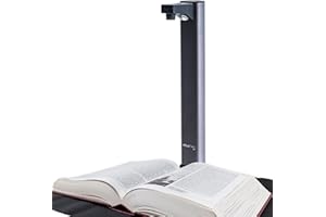 IRIScan Desk Pro Scanner de documents, scanner de livres, caméra 18 MP – v7PRO : a3 scanner 60 PPM Free ReadirisPDF Éditeur OCR, Visualiseur de caméra de documents 600 Dpi, mise à plat AI, scan