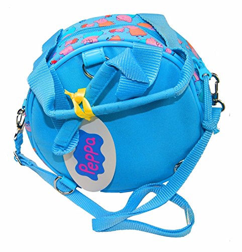 Peppa Pig y George Kinder bolsa de almuerzo con el kit  perfecto para pre-Ni  os  con licencia oficial  BLUE 