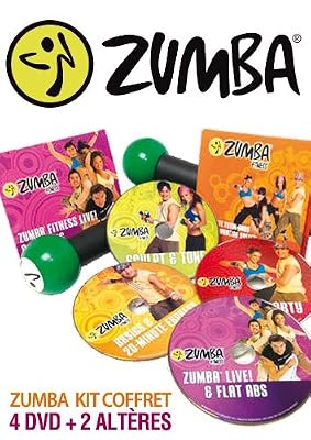 bqhl ZUMBA Coffret 4 DVD + 2 Haltères - Version Française
