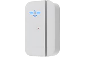 ITALIAN ALARM - solo per mod. MICRO TOUCH, Sensore Antifurto Magnetico senza fili, Allarme Porte Finestre Wireless. Facile Installazione, Video Tutorial, Assistenza ITALIA