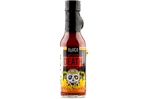 ‎AMERICANFOOD4U Blair's® AFTER DEATH Amerikanische Scharfe Sauce mit Chipotle (5oz = 150ml) | 50.000 Scoville Heat Units (SHU)