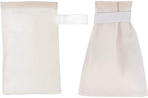 NOSY NOMAD Exfoliante tradicional Hammam Kessa, guante de baño Kese de primera calidad para ducha, spa, masajes y exfoliantes corporales, removedor de piel e impurezas (juego de 2)