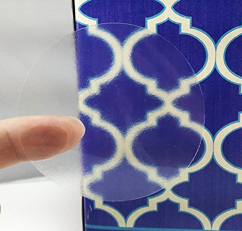 Clear Envelope Package Wafer Seals 63.5 mm 2.5 Inch Round 500 Count