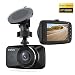 Produktbild CACAGOO Full HD 1080p Dashcam, Auto DVR Kamera mit 150° Weitwinkelobjektiv,  2.7 Zoll LCD Bildschirm, SONY IMX 323 Sensor, Bewegungserkennung, Loop Recording, Parking Monitor und Nachtsicht