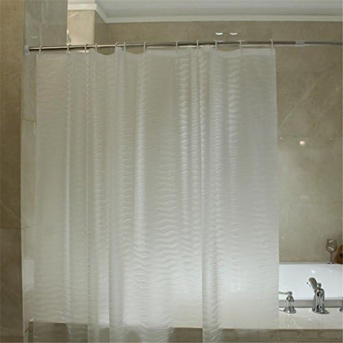 Bathroom waterproof digital printing non-polyester plain peva mildew bathroom shower curtain , 180*180cm