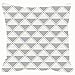 Produktbild Qian Mu888 Fashion Decorative Pillowcase Seamless Repeating Rhombuses Striped Abstract Geometric Abstract Geometric 18 * 18IN
