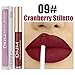 Produktbild Quaan Lange Dauerhaft Lippenstift Mode Dame Mädchen Wasserdicht Matt Flüssigkeit Lippe Glanz Lippe Liner Nackt Metallisch Frosted Samt Glänzend Lipgloss dauerhaft solide Kosmetika