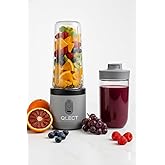 Qlect Portable Blender Electric Juicers Fruit Mixers USB Rechargeable Smoothie Mini Personal Juicer 6 Blades With 1500 Mah Re
