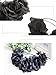 Lady Flower Floral Garland Crown Black Bride Handmade Vintage Goth Wedding Party