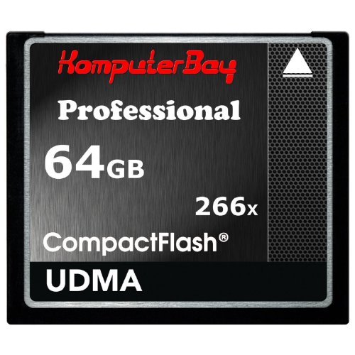 Komputerbay 64GB High Speed ​​Compact Flash CF 266X Ultra High Speed ​​Card 36MB/s Schreiben und 37MB/s lesen UDMA