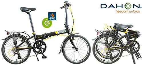 Preisvergleich Produktbild DAHON Fatrad Vitesse D8 20Zoll / 8Gang obsidian
