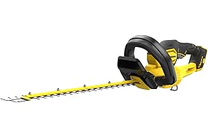 STANLEY FATMAX Tagliasiepi a Batteria Litio Lunghezza lama 55 cm, Impugnatura Ergonomica 18 V 4.0 Ah, SFMCHT855M1-QW