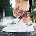 MEGPAR Men' S Mesh White Running Sports Walking Casual Sneakers Shoes-7