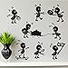 Produktbild Cartoon Ameisen Wandaufkleber Pvc Removable Murals Kinder Baby Wohnzimmer Wand Dekor Diy Cartoon Wandplakat
