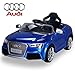 Produktbild Actionbikes Motors Kinder Elektroauto Lizenzierter Audi RS5 Lizenziert Lackiert Blau Metallik 2 x 35 Watt Motor Original Elektro Kinderauto Kinderfahrzeug Kinderspielzeug Spielzeug für Kinder