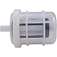 IEQFUE 5/16 Inline Fuel Filter YM129052-55630 Oil‑Water Separator 129052‑55630 Compatible with Yanmar 3TNE78A 3TNE82A