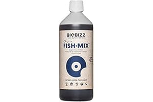 BioBizz Fish-Mix Liquid Fertilizer, Transparent, 1 L