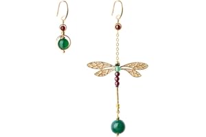 Holibanna Libellula Orecchini Orecchini retrò Orecchini Asimmetrici per Le Donne Madre Fidanzata Moglie Regali