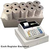 Suministrado con IVA Factura eposbits® marca 20 recepción rollos - 1 caja para Olivetti ECR 7100 Caja registradora ecr7100