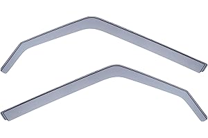 Modifycar - Deflectores Compatibles con Mitsubishi Montero 1992-2000 - Vidrio Acrílico Duradero - Derivabrisas Delanteros Ahumados para Ventanillas - Instalación Interior - 2 Unidades