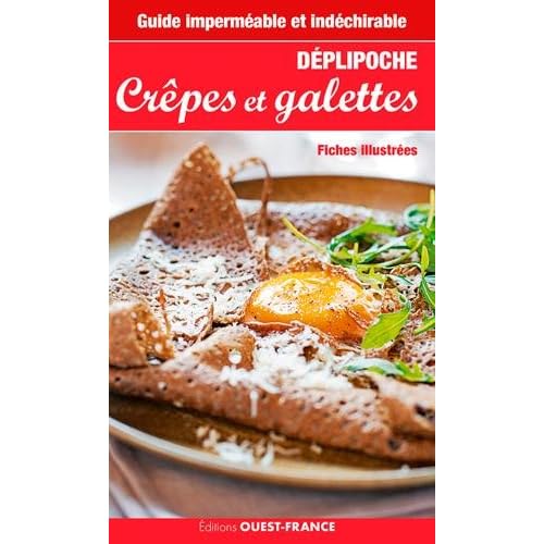 GUIDE REUSSITE GALETTES ET CREPES (Carte laminée) GUIDE REUSSITE GALETTES ET CREPES (Carte laminée)