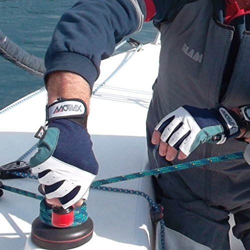 MOTIVEX Segelhandschuhe Rückseite Elasthan alle Finger kurz - 2