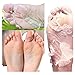 FEITONG 1Pair Exfoliating Peel Foot Mask Baby Soft Feet Remove Callus Hard Dead Skin (Yellow)