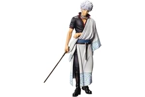ICHIBANSHO FIGURE Ichibansho - Gintama - Gintoki Sakata (Exposición Gintama) Masterlise Expiece - Estatua Coleccionable
