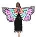 Produktbild Dorical Hot !!! Clearance Schmetterlingsflügel-Schal mit einem Halsring Armband Weiche Stoff Schmetterlingsflügel Schal Fee Damen Nymph Pixie Kostüm Zubehör