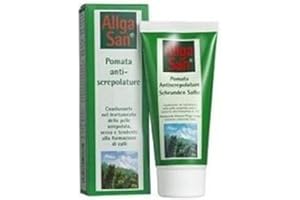 Allga San Pomata Antiscrepolature - Crema Mani Riparatrice e Piedi Secchi Screpolati 90 ml, Trattamento Idratante e Nutriente per la Pelle, con Azione Lenitiva Addolcente