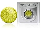 irisana ecobola lavar  MuB Bola de Lavado biológica: Lavar Completamente sin detergente, ionizar con Perlas de cerámica, Antibacteriano, Especialmente indicado para Personas alérgicas y bebés