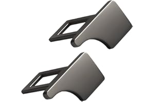Thapncow 2 pcs Clips de Cinturón de Seguridad Coche, Hebilla del Cinturón de Coche, Hebilla del Cinturón Seguridad, Universal Clip de Cinturón de Seguridad Adecuados para la Mayoría de Coches y Camion