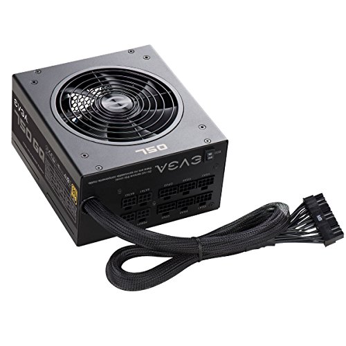 EVGA 750 GQ  80  Gold 750W  Semi Modular  EVGA Modo Eco  5 a  os de garant  a  Fuente de alimentaci  n 210-GQ-0750-V2