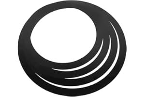 Vaguelly Drum Mute Pads Practice Pad Drum Kit 4 Pieces/set Drum O Rings Drum Mufflers Circle Drum Dampeners Bass Drum Port Hole Rings, 10/12/14/16inch Wooden Drum Pad Electronic Practice Pad