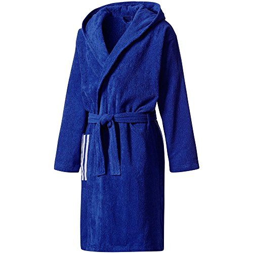 Preisvergleich Produktbild adidas Bathrobe US Bademantel, Mystery Ink f17 / White, 2XS
