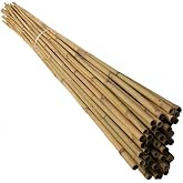 120 Cm Doğal Bambu Bitki Destek &Ccedil;ubuğu 10 Adet 5-10 mm