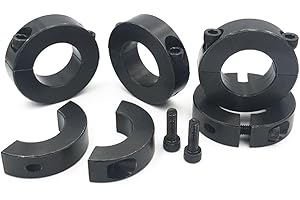 EAWFGTUW Bague de serrage fiable en deux pièces, design à double fente, diamètre de la tige de 10 à 40 mm (13 mm)