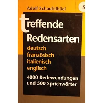 [PDF] Treffende Redensarten - viersprachig KOSTENLOS HERUNTERLADEN