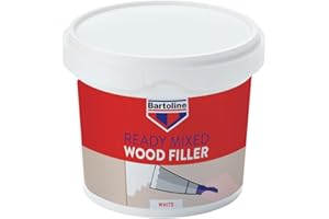Bartoline Ready Mixed Wood Filler White 500g – Durable & Easy-to-Use Filler for Interior & Exterior Wood Repairs