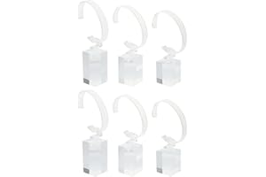 GALPADA Transparente Uhrenständer C-Förmige Acryl Uhrenhalterung Für Herren Und Damen 14.80 X 6.50 X 6.00 Cm Ideal Zur Präsentation Und Aufbewahrung Von Uhren