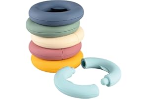 Smoby - Little Smoby - Tubo - Jouet d'Eveil - Emboîtement/Construction - 12 pièces - Dès 12 Mois - Fabriqué en France - 140307