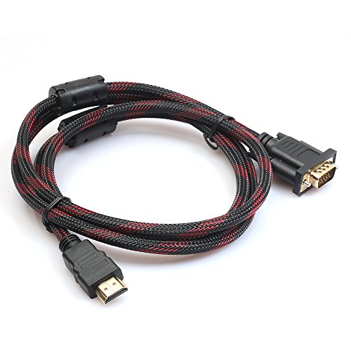 HDMI Male To 15 Pin VGA Kabel Tonsee Full HD 1080p Stecker Adapter Konverter Kabel für HDTV